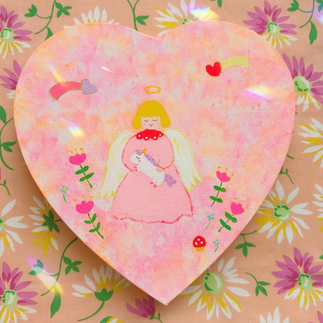 天使アート⋈ぎゅっとハグしてユニコーン⋈