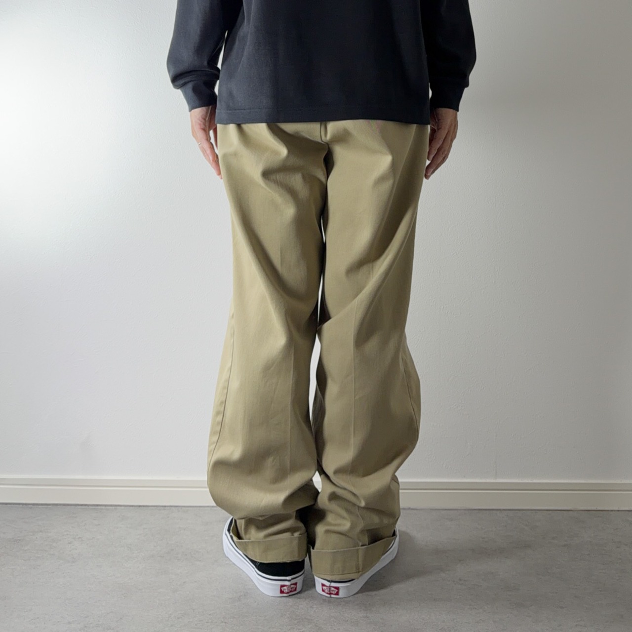 80s Dickies 874 work pants "made in USA" beige [W37.5L31.5相当] 古着 - 20