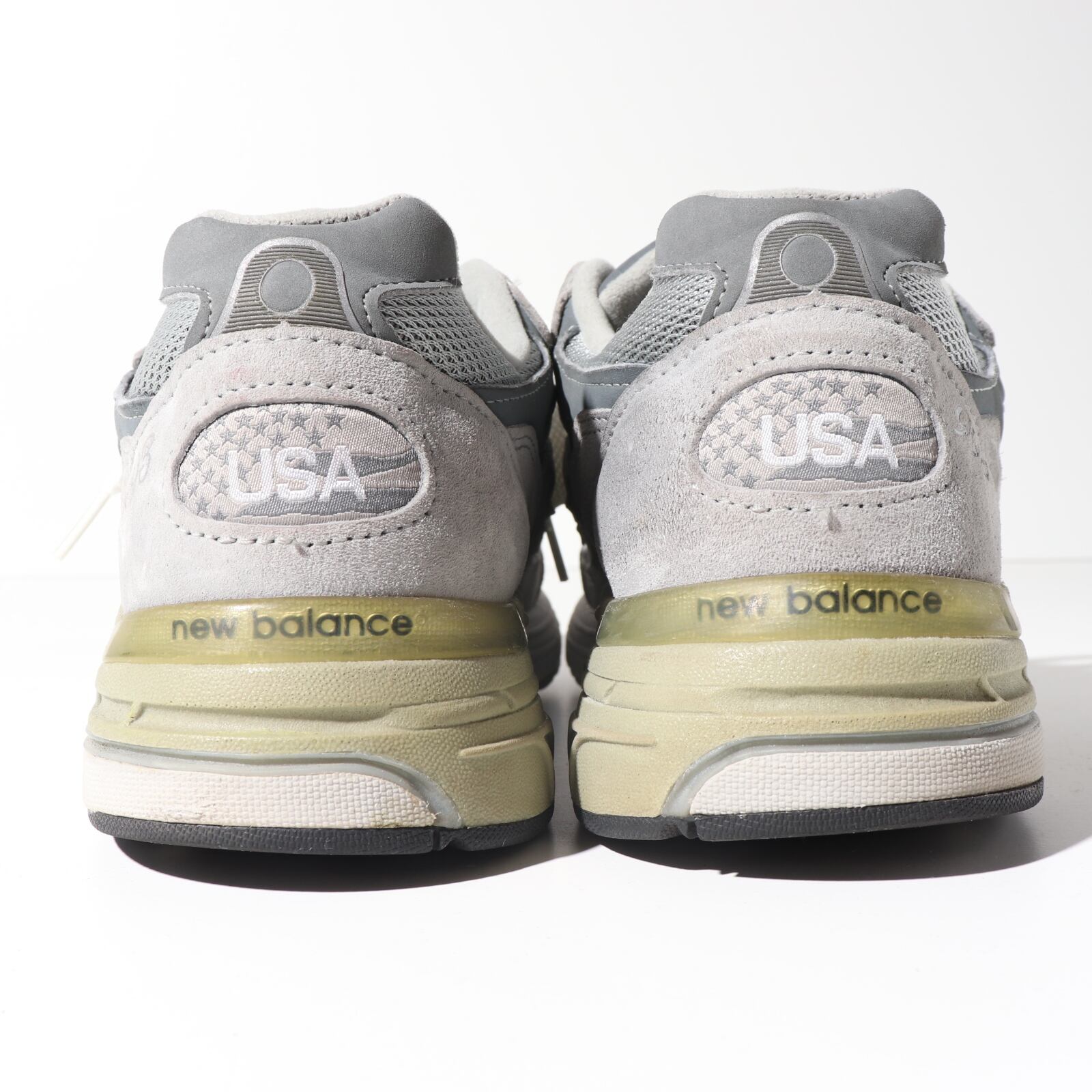 美品箱付き MR993GL 9.5D 27.5cm ニューバランス newbalance グレー  