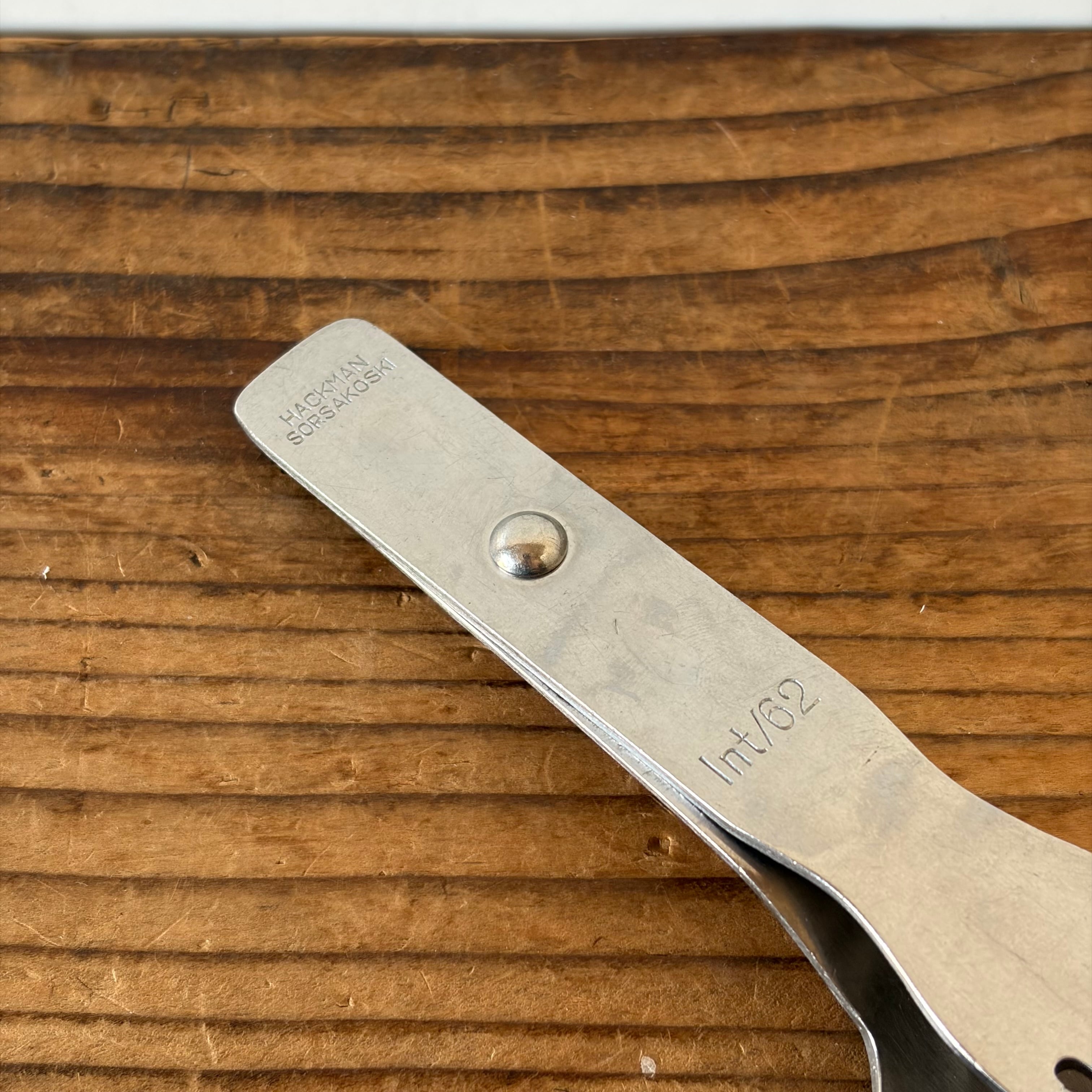 絶版ジョグ武川フォーク　レア美品 Lusikkahaarukka / Finnish Folding Cutlery | troldhaugen antiques