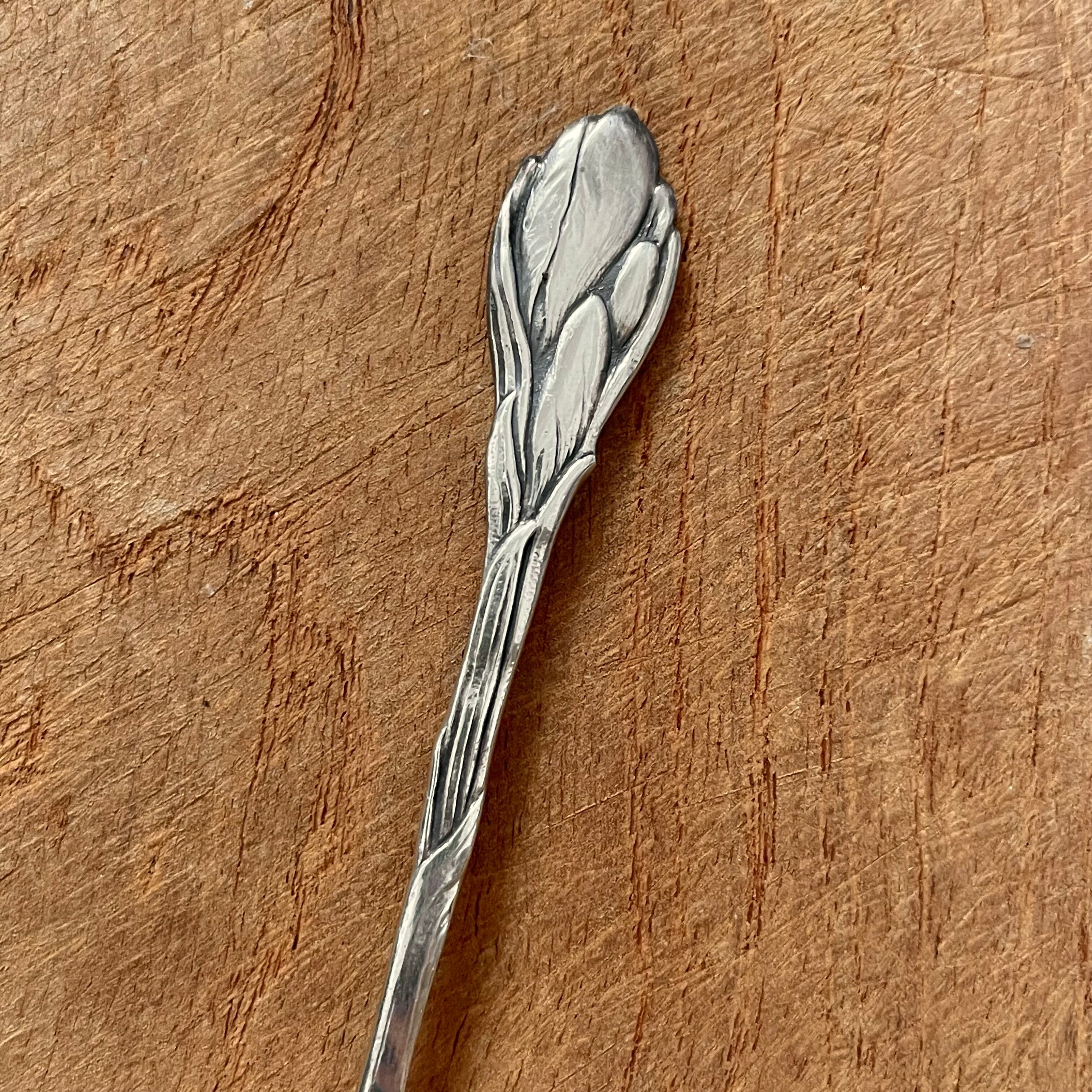 花模様のティースプーン4 | tsuitachi craft&brocante