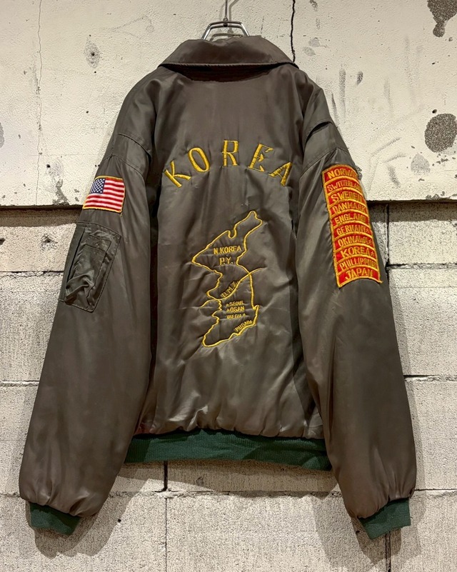 【Caka otto】Embroidery Design Vintage Korea Jacket