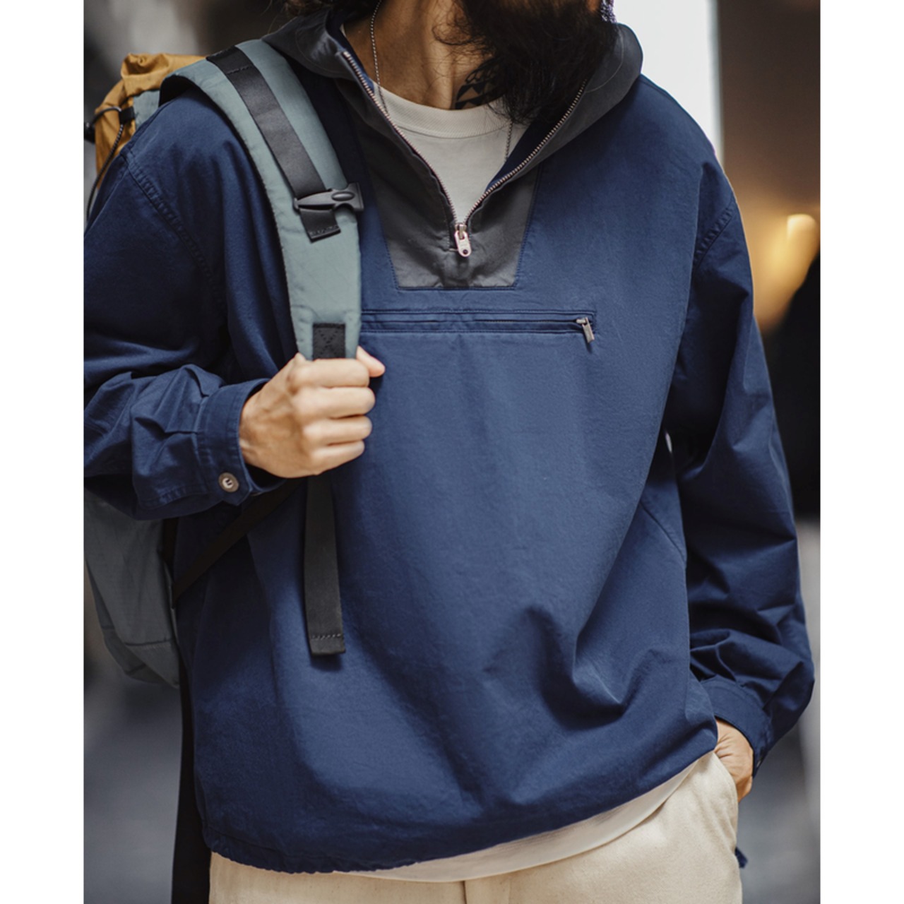 Half-Zip Anorak Parka ◇H0295