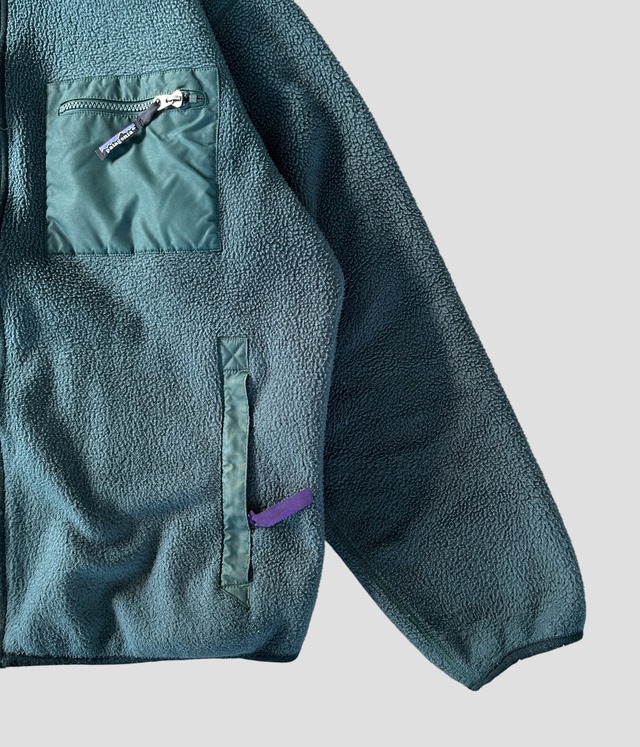 -Patagonia- Vintage 90s L Fleece Jacket made in USA