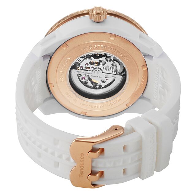 【Tendence テンデンス】TG491004  SPORTSスポーツ（ホワイト）／国内正規品 腕時計