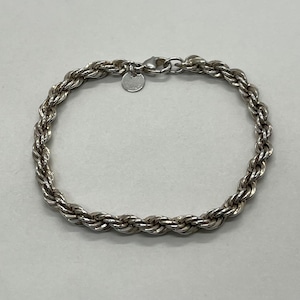 ティファニー TIFFANY ツイストロープ チェーン ブレスレット SV925