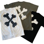 WHITE COLOR INCEPT Cross Bone T-shirt