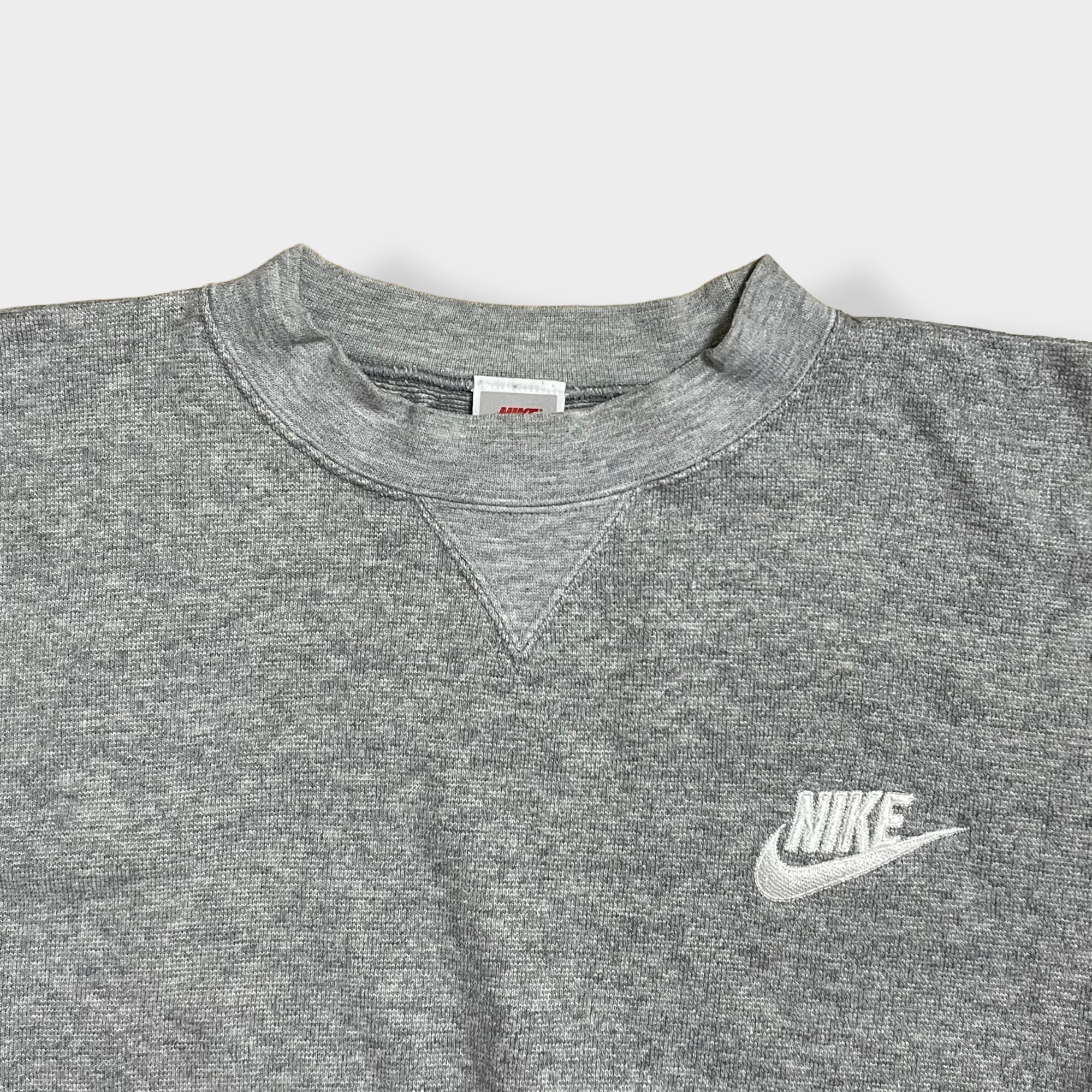 未使用品◆NIKE 90s 刺繍ロゴ　スウェット　銀タグ　バックプリント