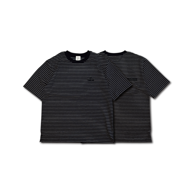 CHEATDAY×JERRYTRAD Border Logo S/S T-shirt