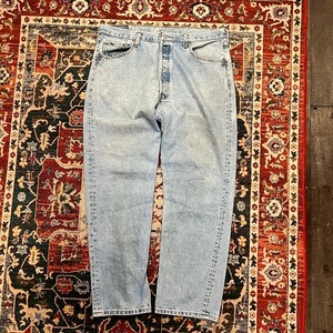 90s Levi's 501 デニムパンツ W38 L30 W96cm リーバイス ヴィンテージ グランジ ダメージ ワーク ジーンズ 977刻印 インディゴ 00s
