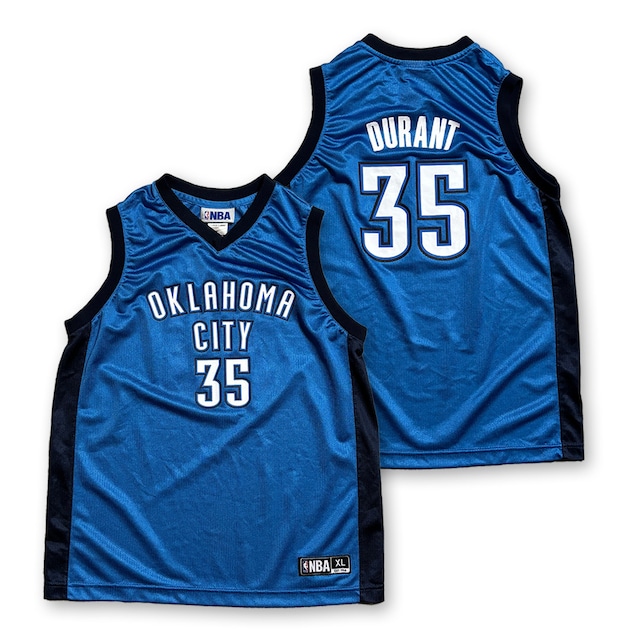 Kevin Durant 【Oklahoma City Thunder】 Kids Game Shirt. NBA