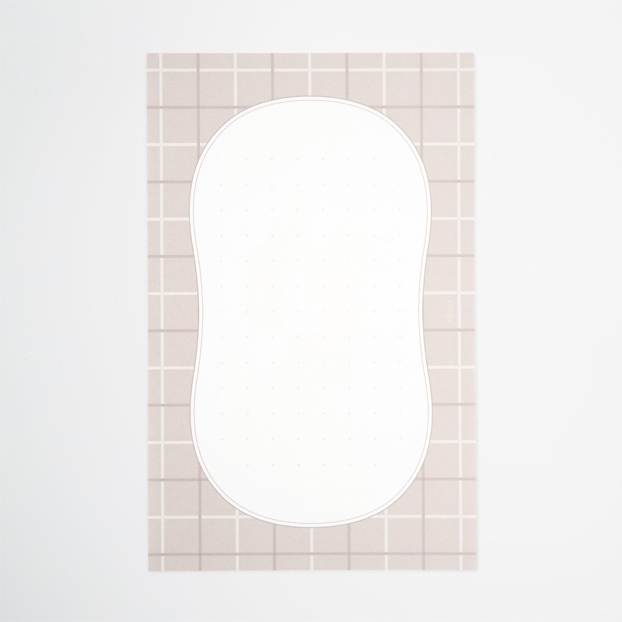 【チェックなフレームリフィル】ココア | M6