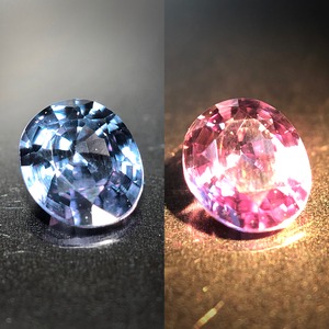 大特価 蠱惑のベキリーブルー 0.47ct 天然 カラーチェンジ ガーネット