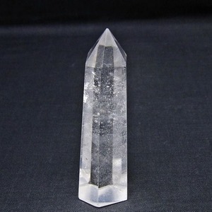 水晶 六角柱 ポイント 置物 一点物 142-11129