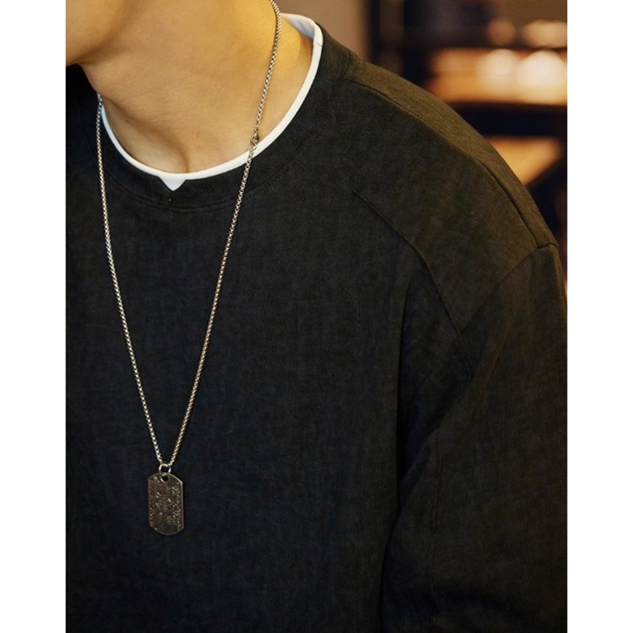 フェイクレイヤードスウェットシャツ 10245