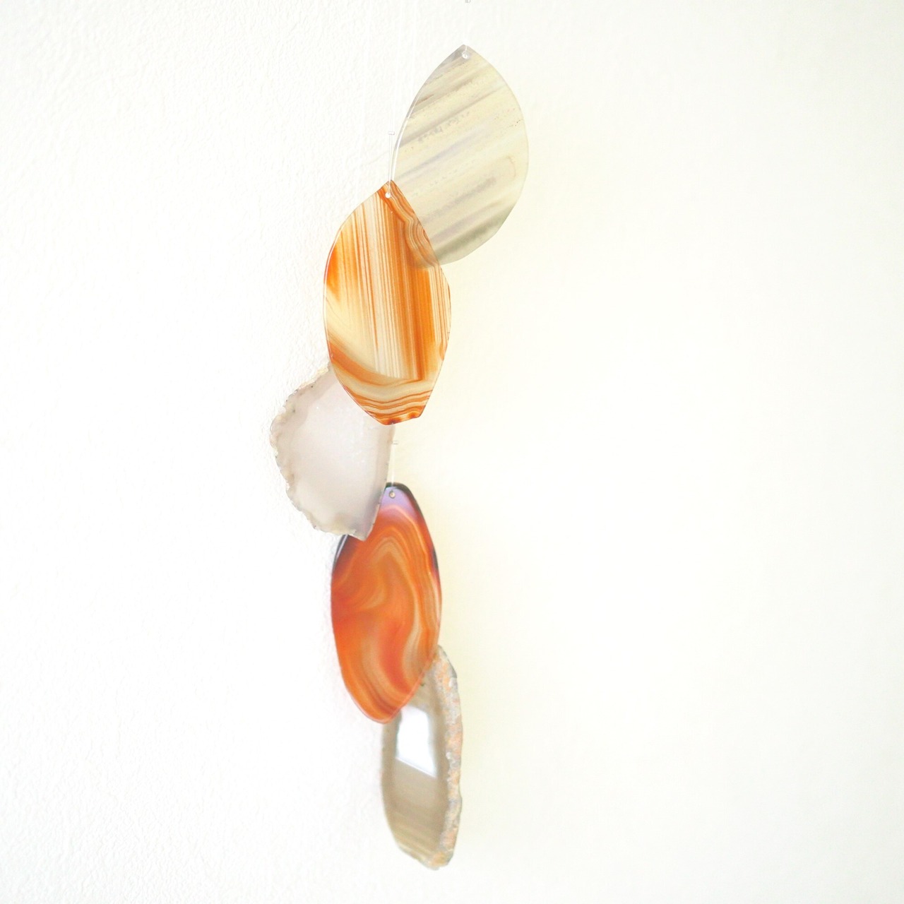 Milk Tea - アゲートヒーリングチャイム / Agate Sun Catcher Wind Chime 057