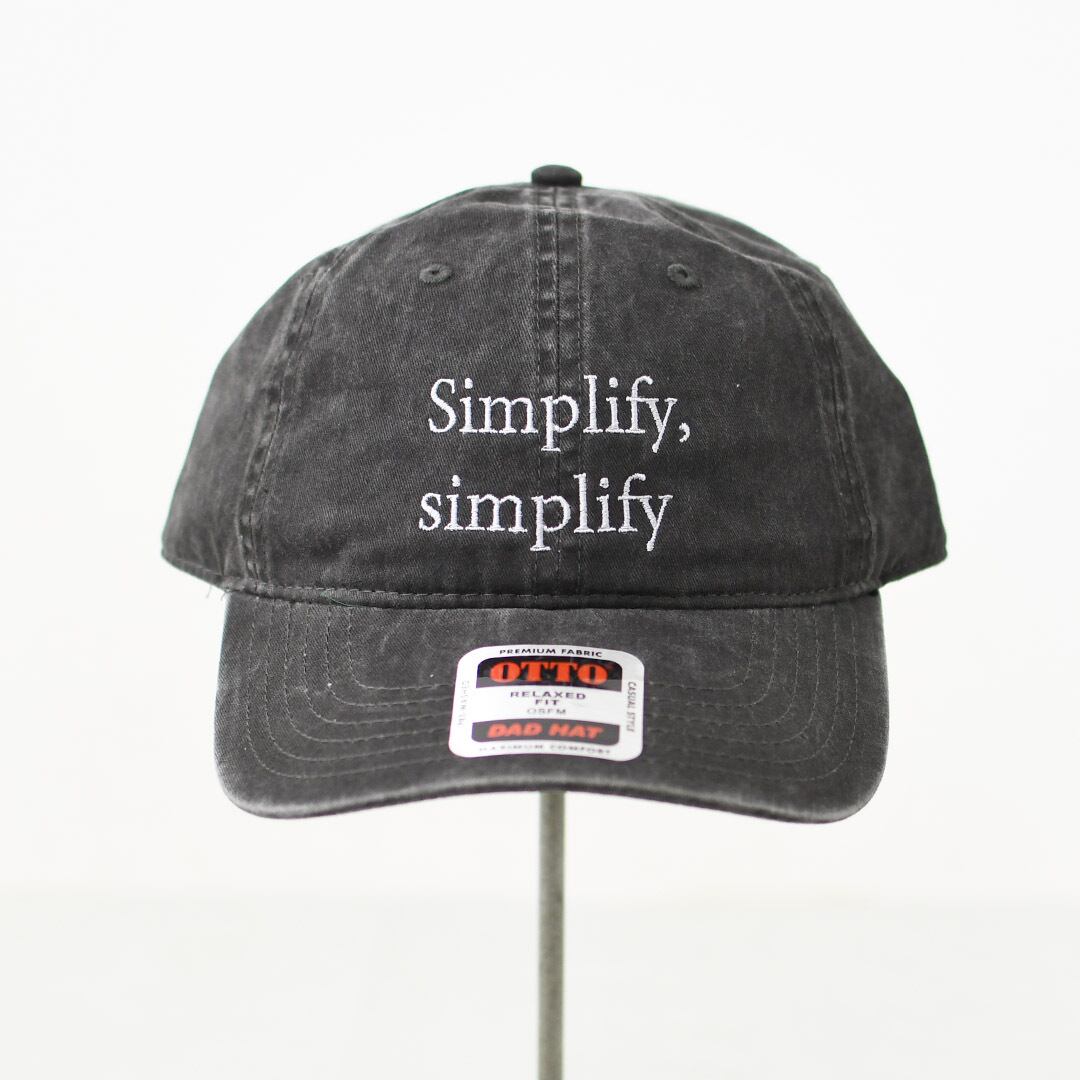 SOUTH2 WEST8 [サウスツーウエストエイト] Strap Back Cap - Simplify
