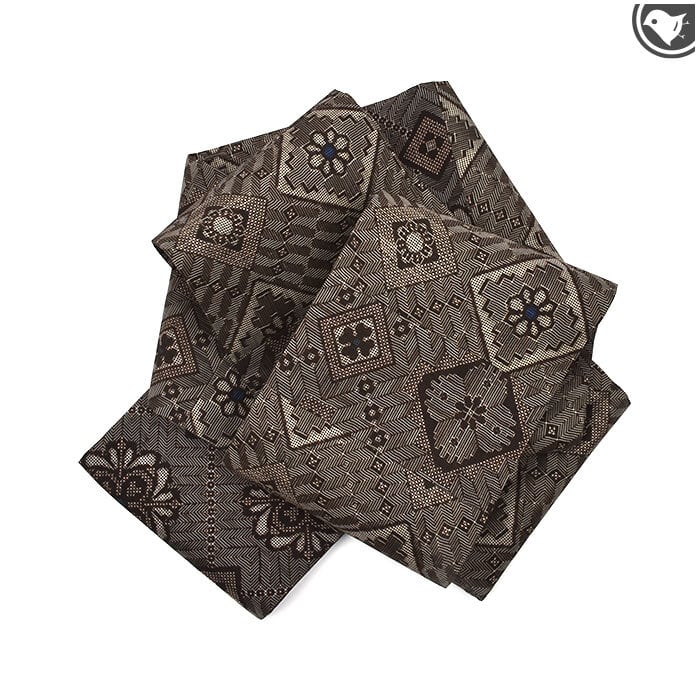 O0749 オールシーズン 美品 逸品 お洒落 作家物 手織 正絹 開き八寸帯 O0749 オールシーズン 美品 逸品 お洒落 作家物 手織 正絹 開き