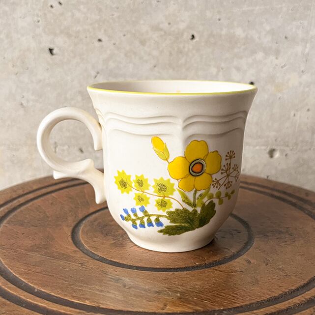 ミカサ ガーデン クラブ「フレッシュ フローラル」コーヒーまたはティーカップ