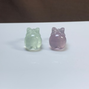 12.ペアうさちゃん･フローライトうさぎ