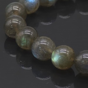 [透明度]ラブラドライトブレスレット 8mm 手首15cm