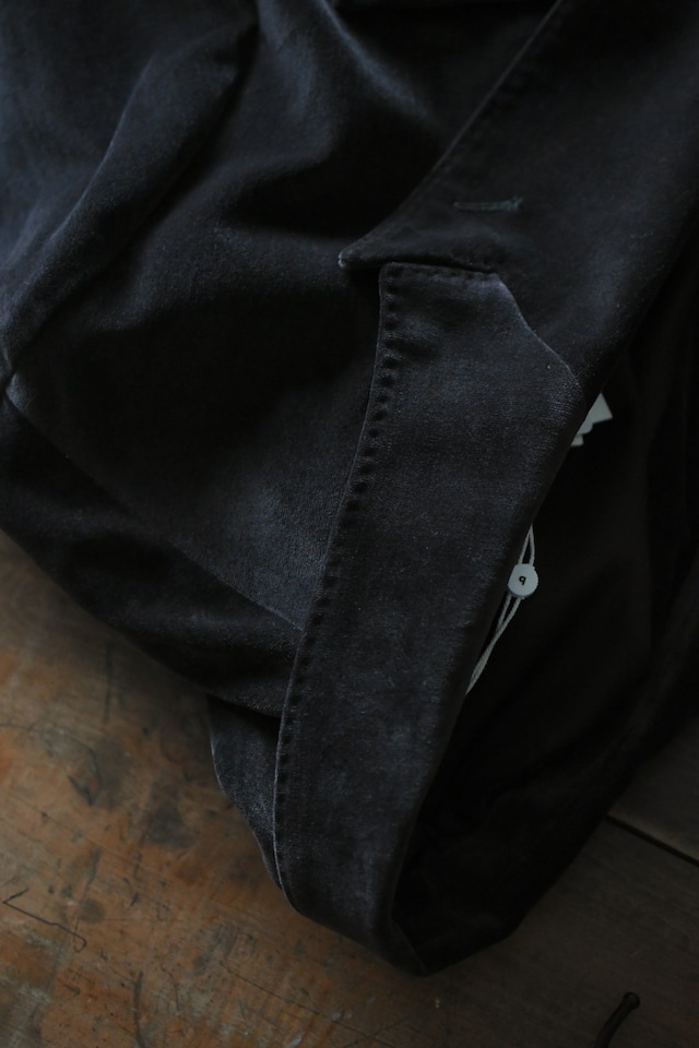 blurhms / Fade Velvet Double-breasted Jacket (FadeCharcoal)