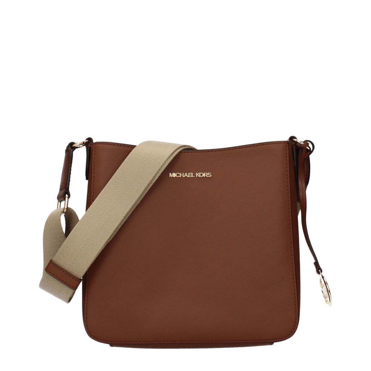 【新品】MICHAEL KORS マイケルコース レディース ショルダーバッグ レザー ブラウン 35S4GTVC5LLUGGAGE