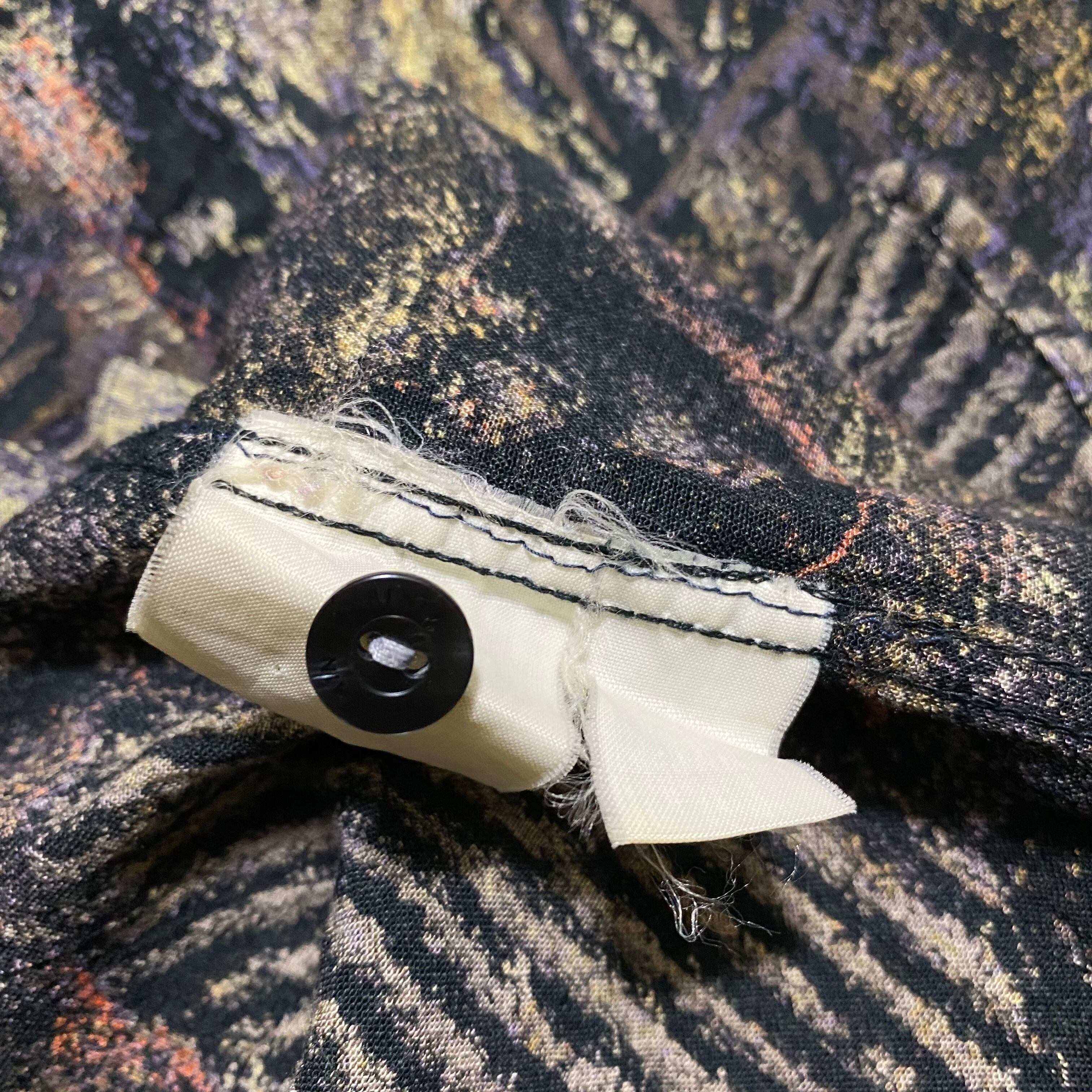 old YVES SAINT LAURENT rayon shirt | NOIR ONLINE