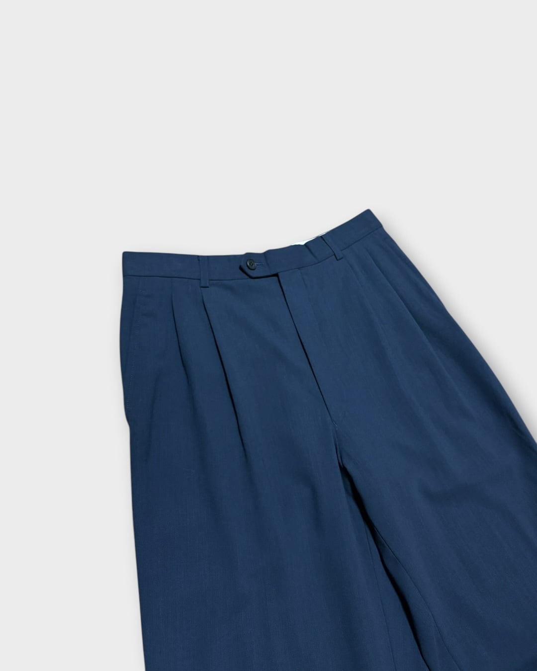 VINTAGE】1990's “Christian Dior MONSIEUR” 2 Tuck Wool Slacks