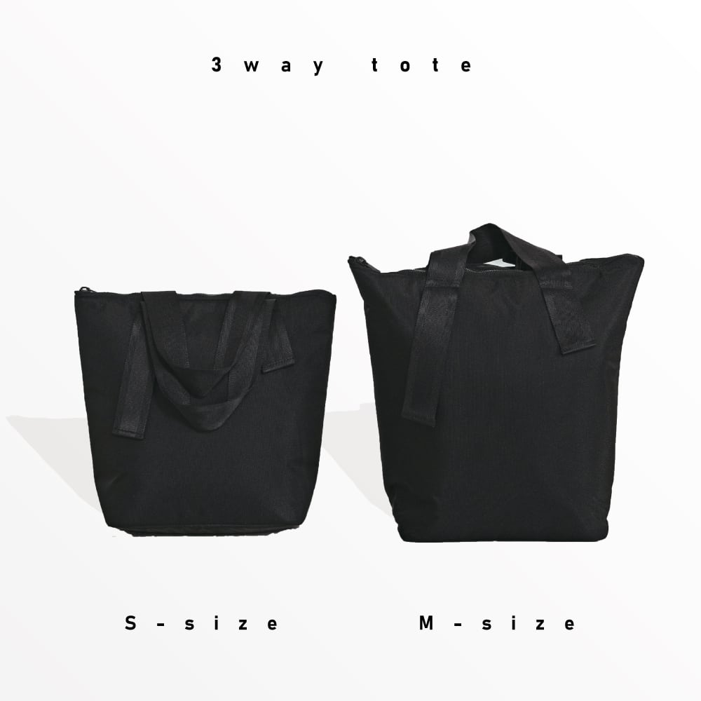 L1105 3way Tote 【S】（残りわずか） | LR by LIVERAL