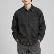 ウォッシュド コットンシャツ R3013