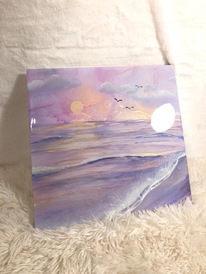 【アートパネル】サンセットビーチ