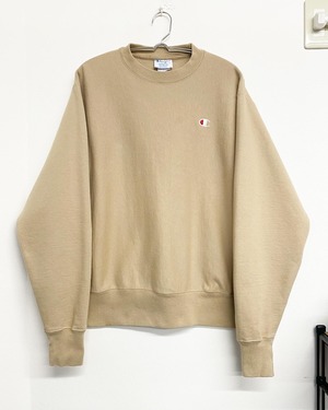 Reverse Weave Crewneck Sweater Shirt/L