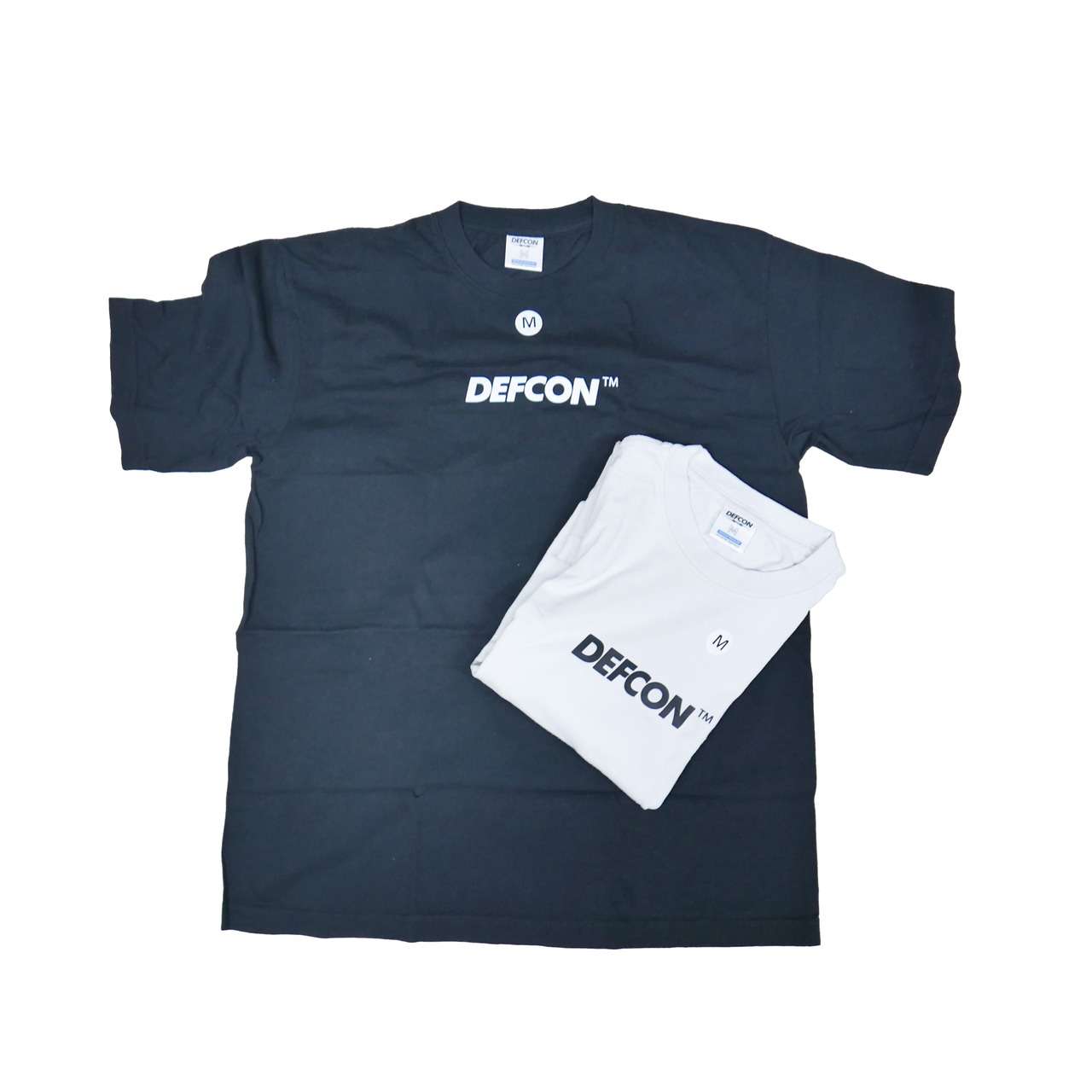 【DEFCON】LOGO TEE　BLACK/CEMENT