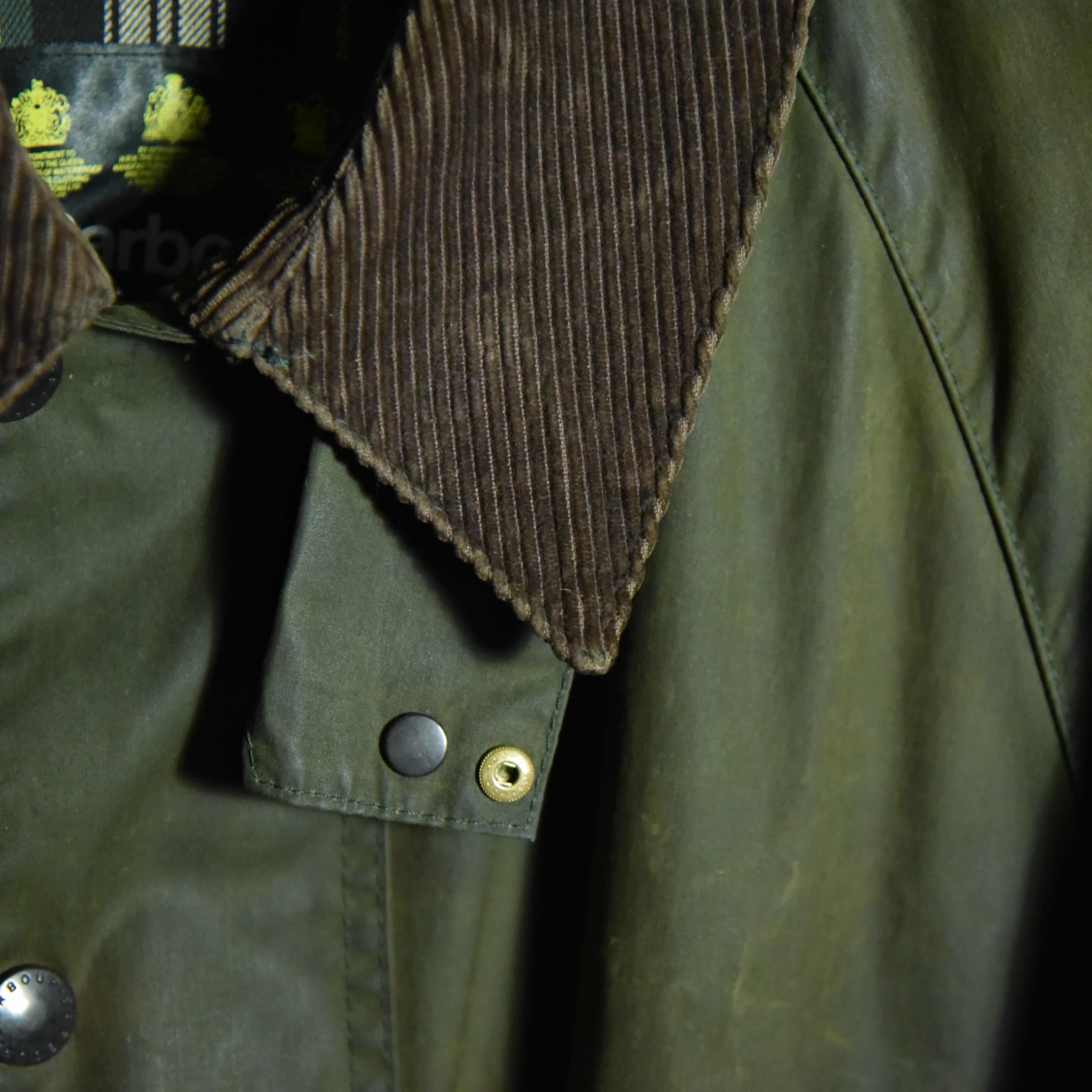 90s Barbour BEAUFOAT バブアー ビューフォート 3ワラント 3クレスト 