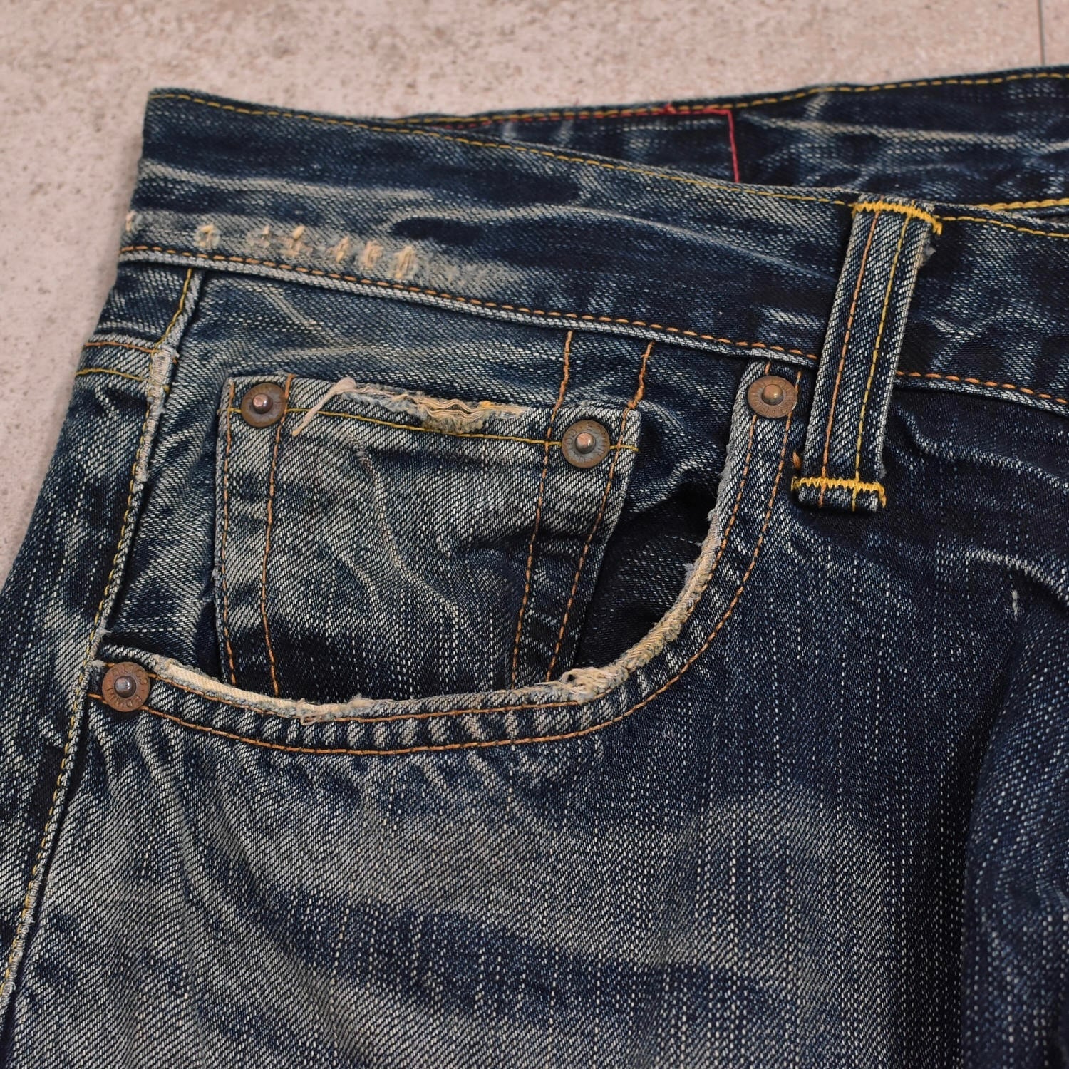 EDWIN ジーパン 504 Rock Vintage EDWIN 504 rock vintage model denim pants | 古着屋 grin days memory