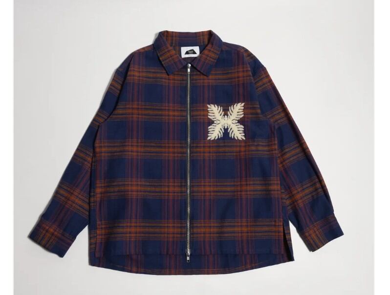 salvagepublic/チェックジップジャケット￥26,000(28,600)