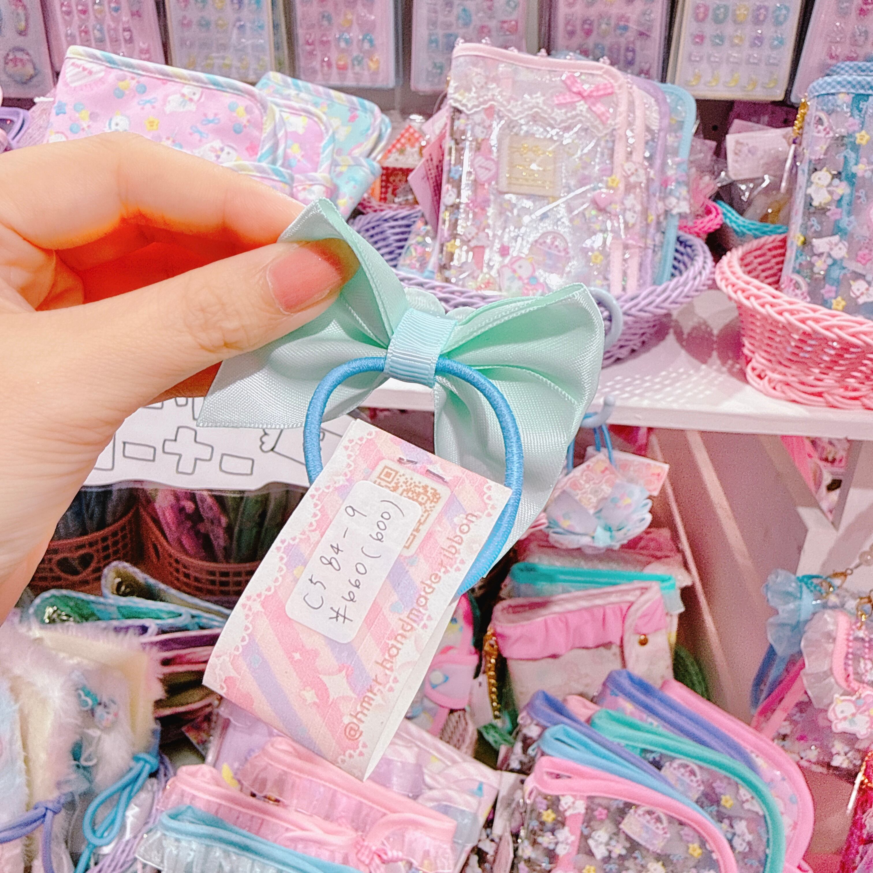 【C5】84-9レースヘアゴム