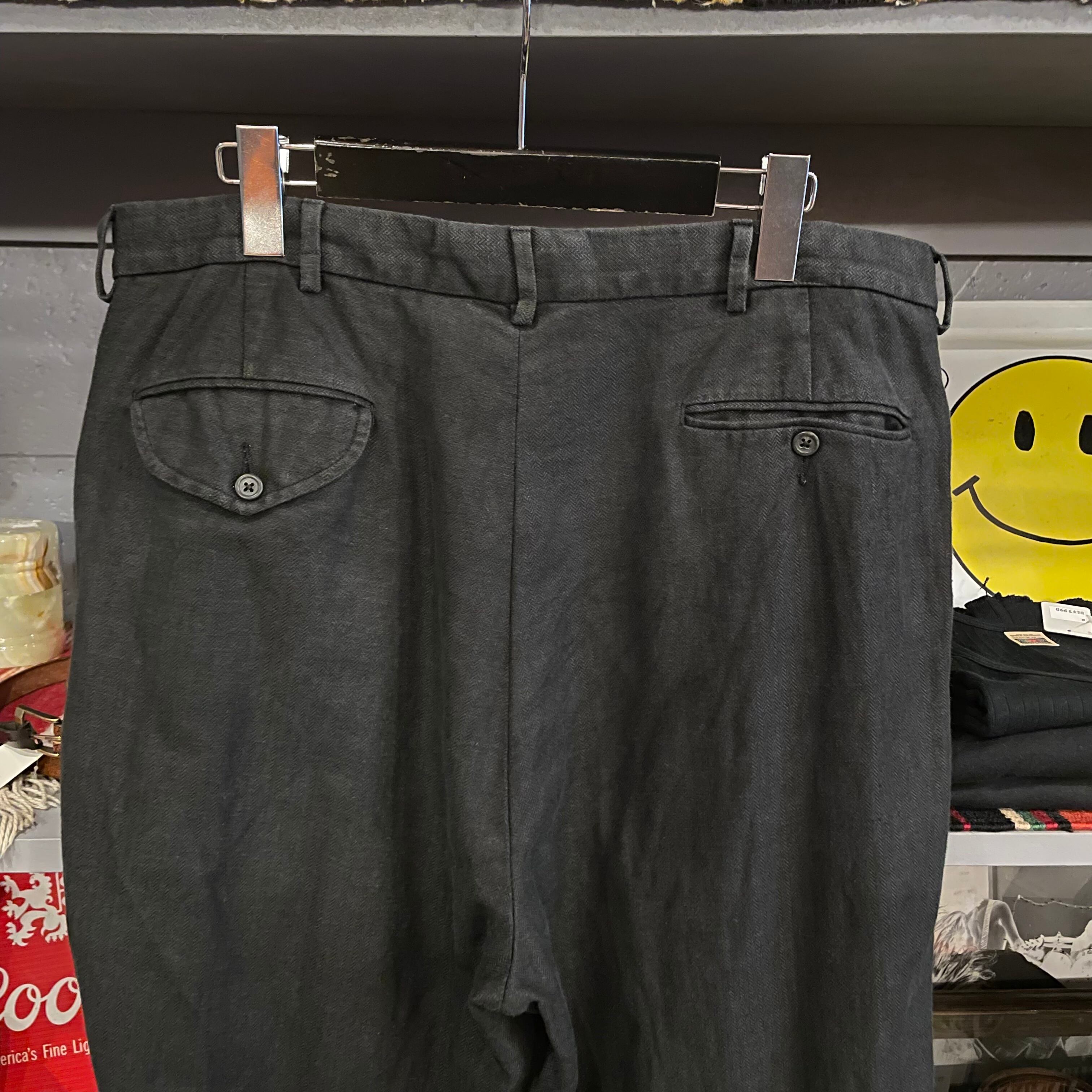 90s Polo by Ralph Lauren Linen×Cotton 2 Tuck Slacks | VOSTOK