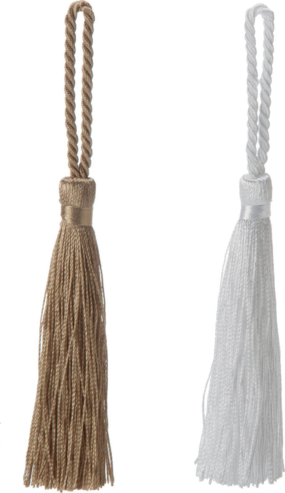 シングルタッセルＬ　Ｗ　ホワイト系　MCZ-0034　4961823741982　花資材 > タッセル