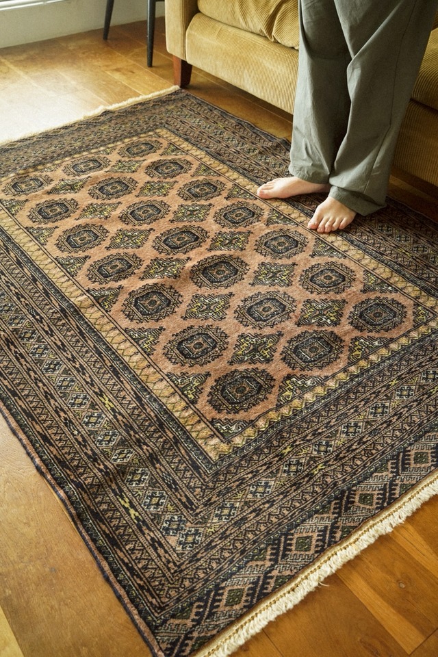 1881-Vintage Turkmen rug
