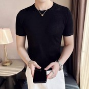 Ice silk short sleeve T-shirt tops 00129