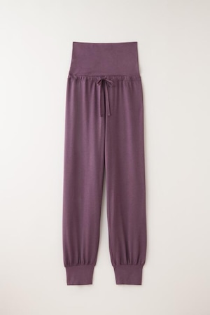 【竹布】 TAKEFU リラックスパンツ・レディース スモーキーパープル M～L