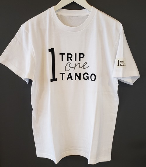 TRIP 1 TANGO ロゴTシャツ ホワイトの別画像