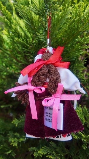 UA.Designer手作りモタンカ（ウクライナの御守り）