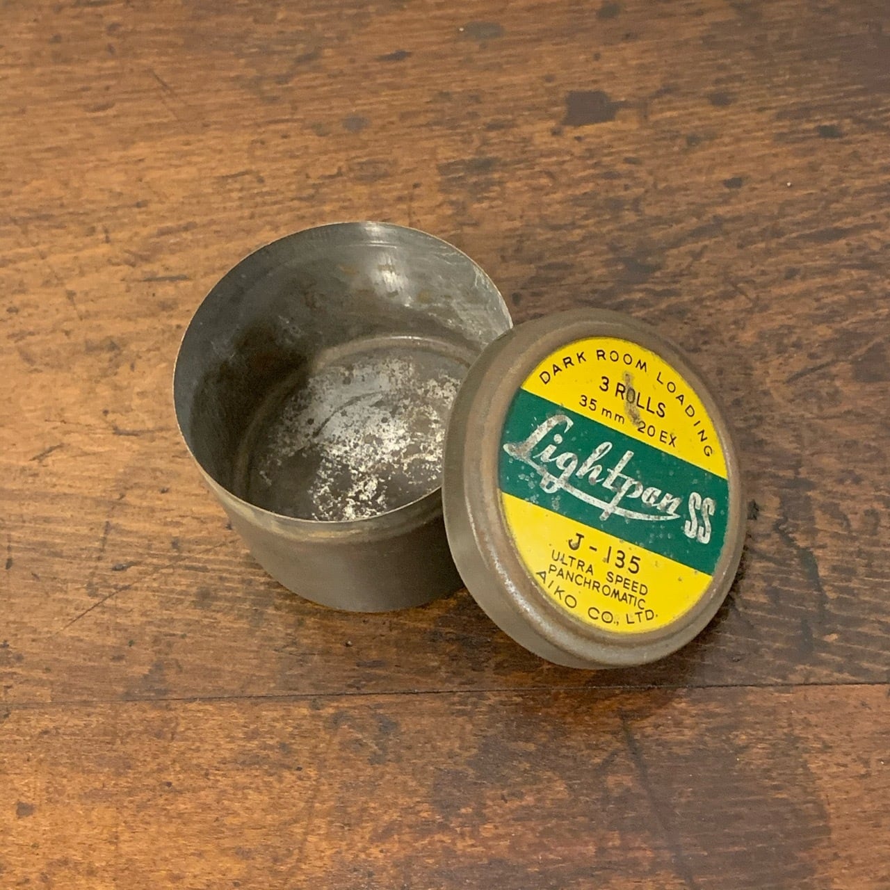 ビンテージ LIGHTPAN SS フィルム缶 レトロ雑貨 TIN缶 | ansorbet