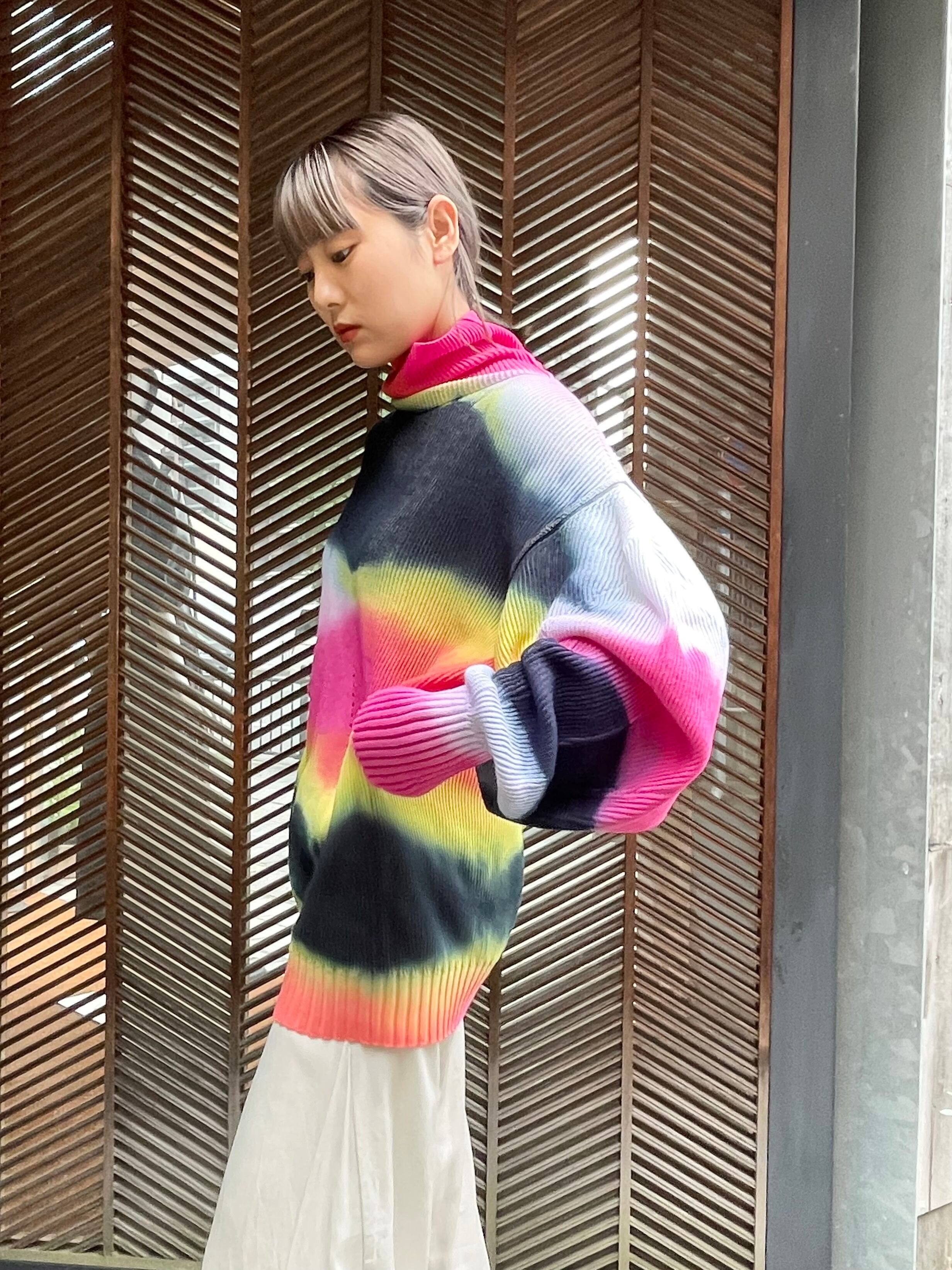 akikoaoki アキコアオキ　IMPULSIVE KNIT  ニット