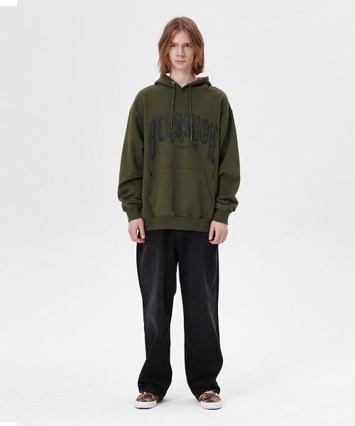 ☆SEVENTEEN ウォヌ 着用！！【MAHAGRID】BLESS HOODIE KHAKI | もごつ