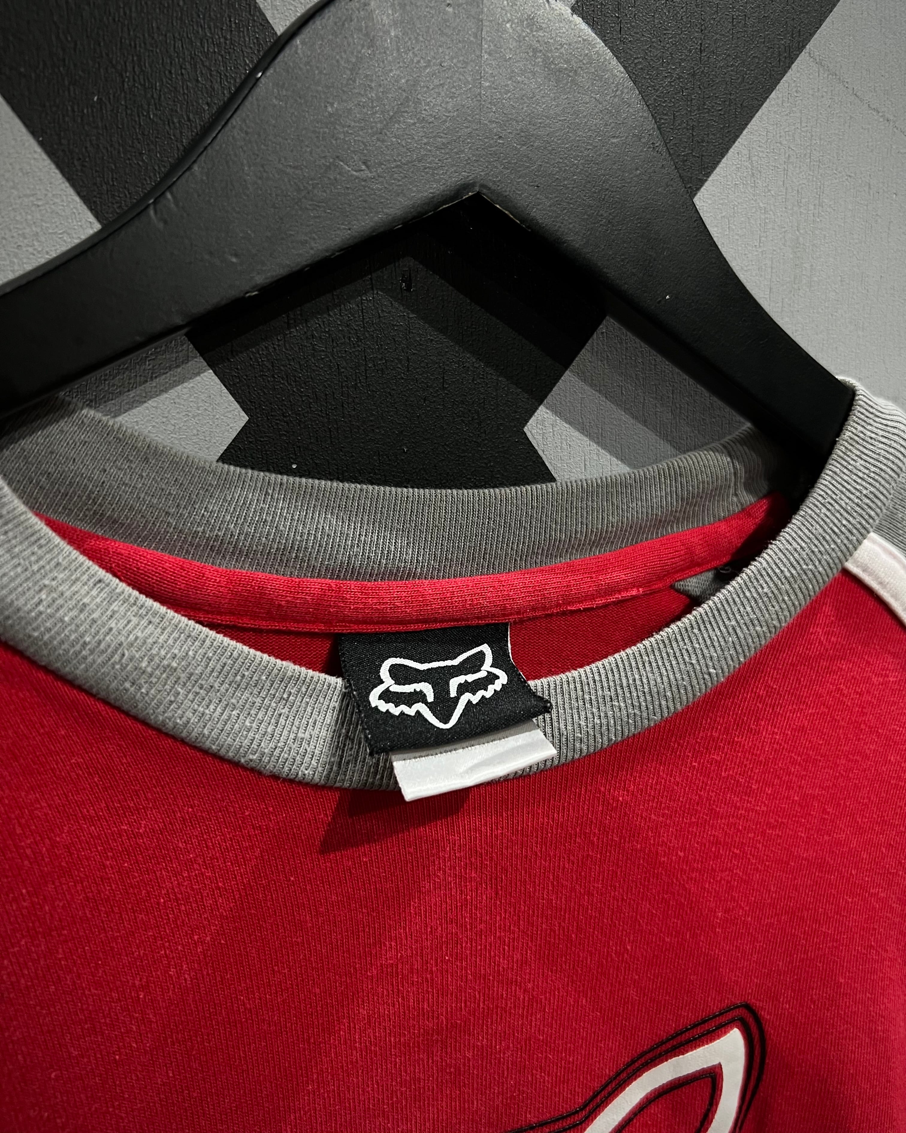 X VINTAGE】“FOX RACING” Logo Design Loose L/S T-Shirt | Caka(カカ