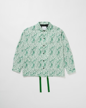 FLOWER COACH JACKET-green <LSD-BD1B2>